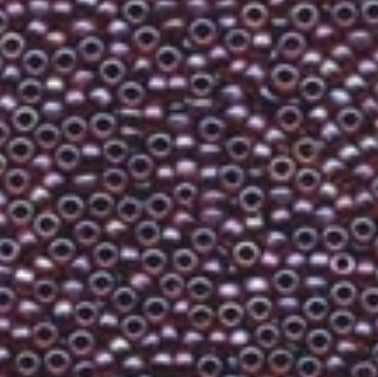 60367 Garnet Frosted Seed Beads