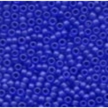 60020 Royal Blue Frosted Seed Beads