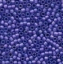 62034 Blue Violet Frosted Seed Beads