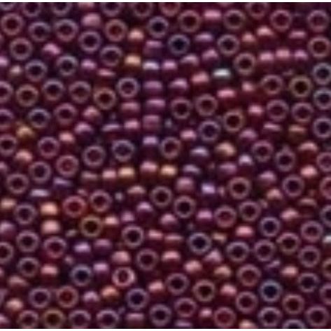 62012 Royal Plum Frosted Seed Beads