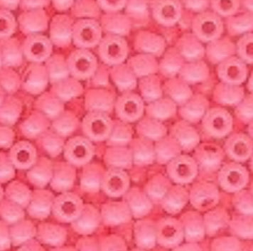 62005 Dusty Rose Frosted Seed Beads
