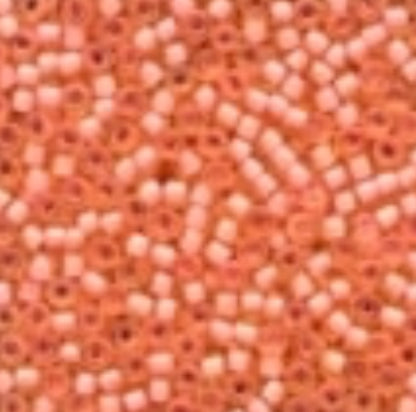 62036 Pink Coral Frosted Seed Beads