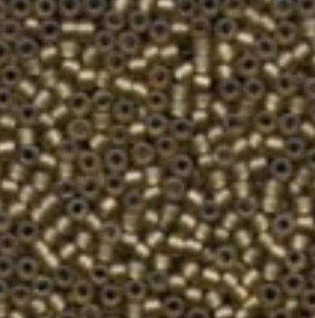 62057 Khaki Frosted Seed Beads