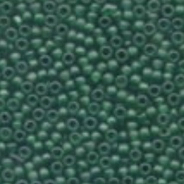 62020 Creme De Mint Frosted Seed Beads