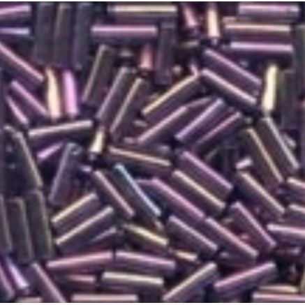 72051 Royal Mauve Small Bugle Glass Beads