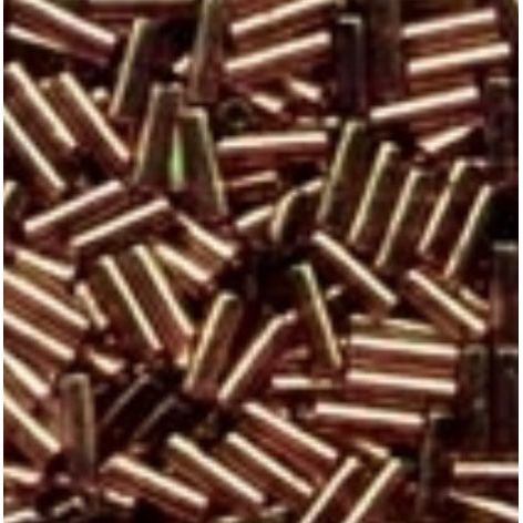 82053 Nutmeg Medium Bugle Glass Beads