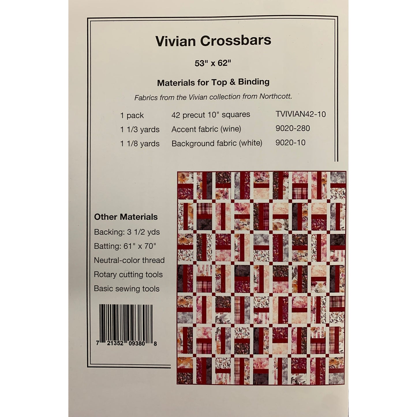 Vivian Crossbars from the Vivian Collection PTNP046