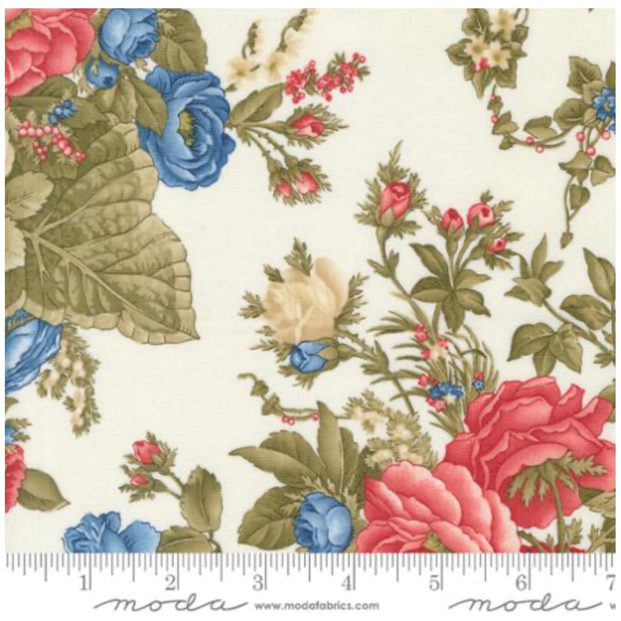 Grand Haven ~ Cabbage Rose 14980 11 Cream