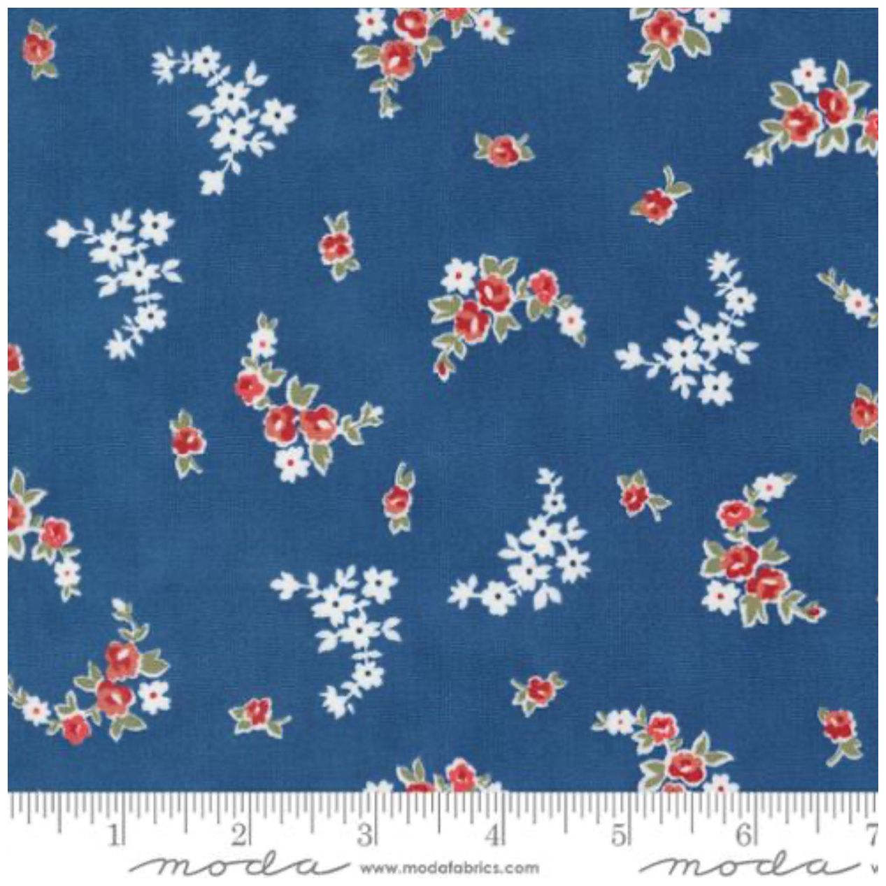 Grand Haven | Blooming Garlands 14983 18 Nautical Blue