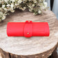 WinterBury Red Leather Scissor / Accessories Case