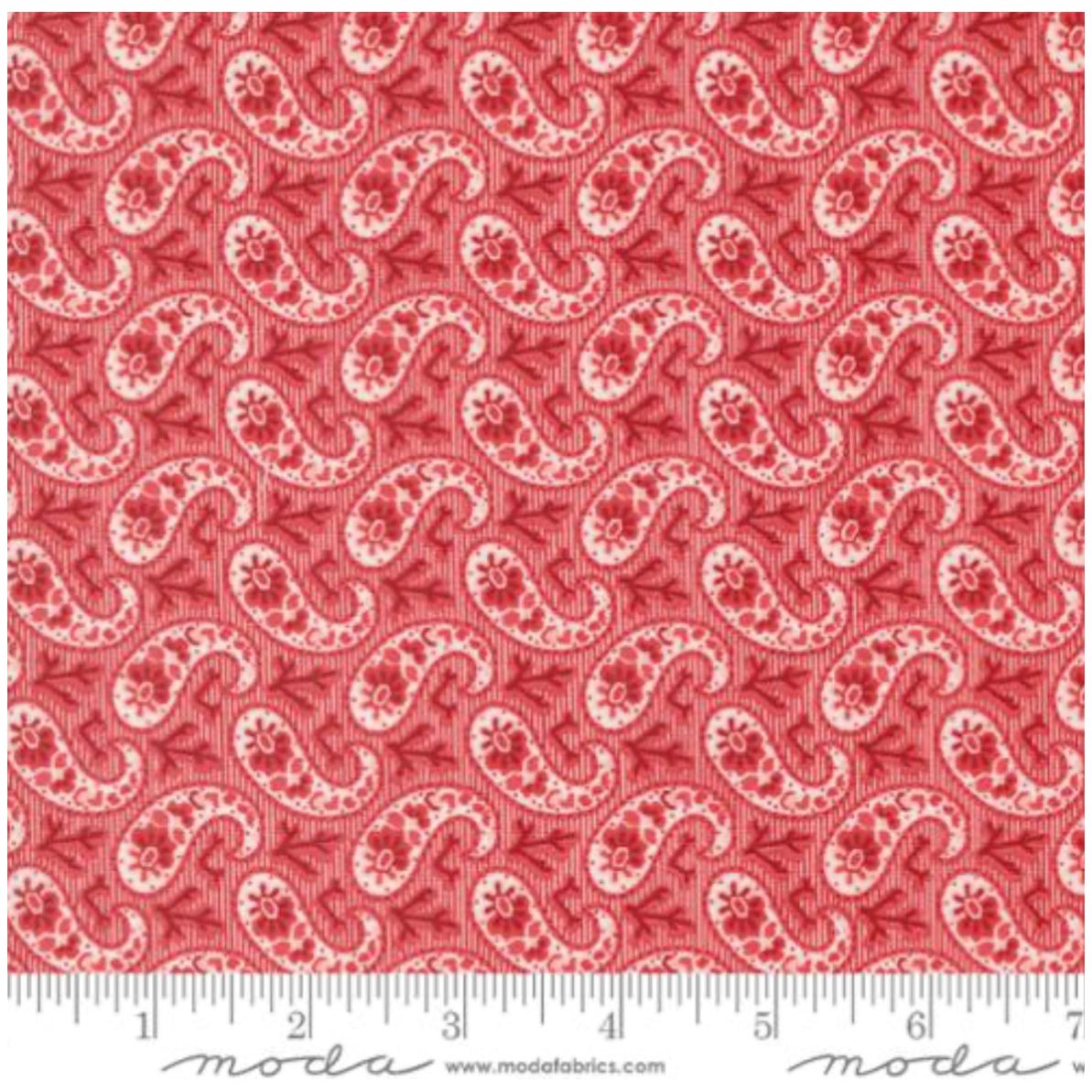 Grand Haven ~ Bandana Paisley 14986 12 Cherry