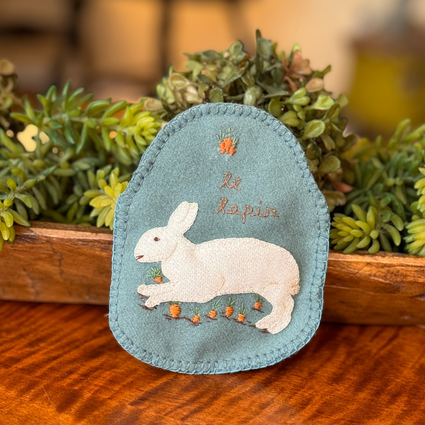 Paxe's Designs | Le Lapin Wool Pouch