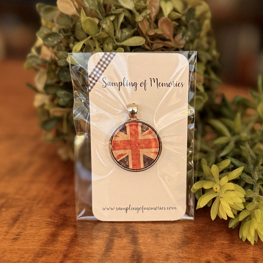 Samplings of Memories | Union Jack Needle Minder / Needle Keep