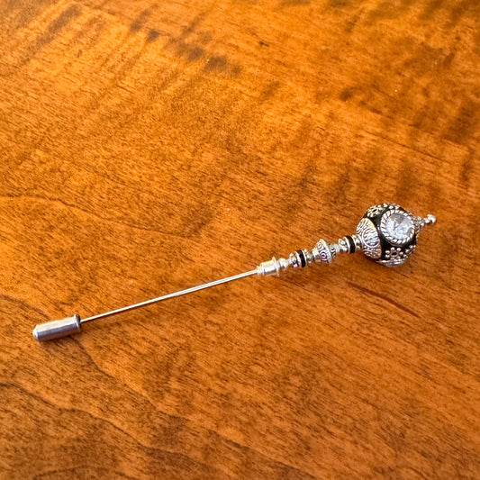 Minnie McBean Counting Pin | Jewel - Jet
