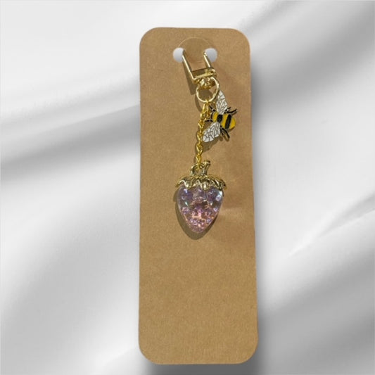 Paxe's Designs ~ Strawberry Key Chain