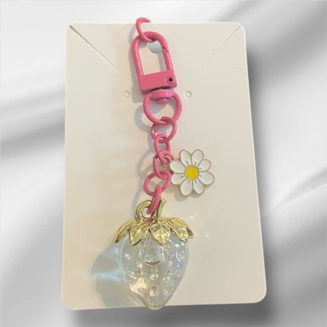 Paxe's Designs ~ Strawberry Key Chain