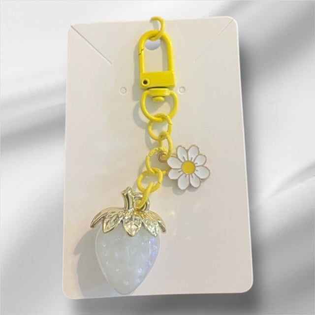 Paxe's Designs ~ Strawberry Key Chain