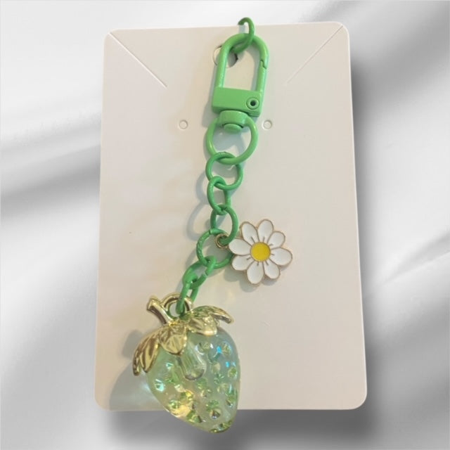 Paxe's Designs ~ Strawberry Key Chain