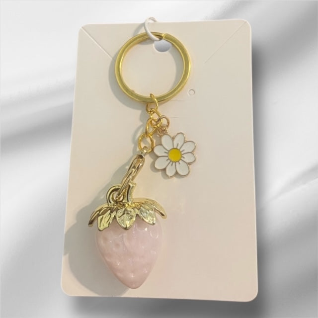 Paxe's Designs ~ Strawberry Key Chain