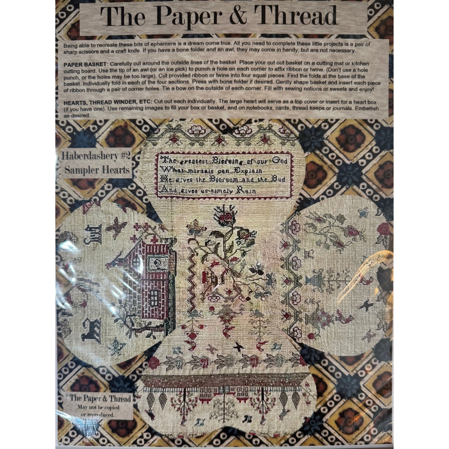 NeedleWorkPress | The Paper & Thread Basket and Thread Winders MARKET ...