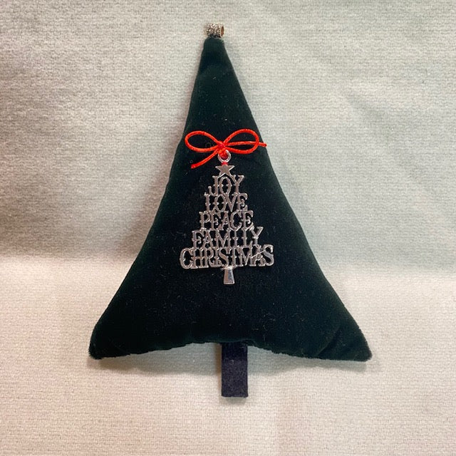 Paxe's Designs ~ Velvet Christmas Tree Decoration