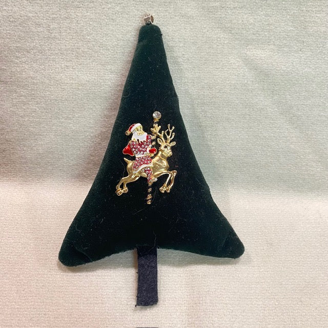 Paxe's Designs ~ Velvet Christmas Tree Decoration