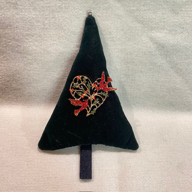Paxe's Designs ~ Velvet Christmas Tree Decoration