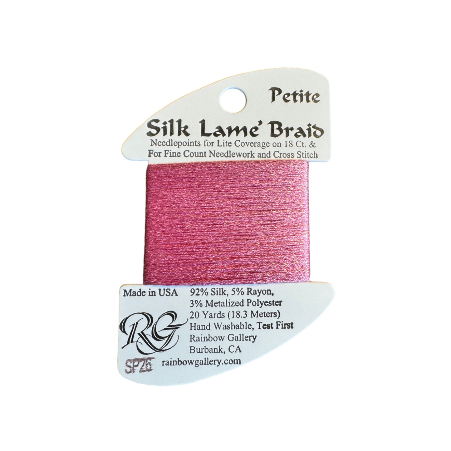 Silk Lame Braid Petite | SP26