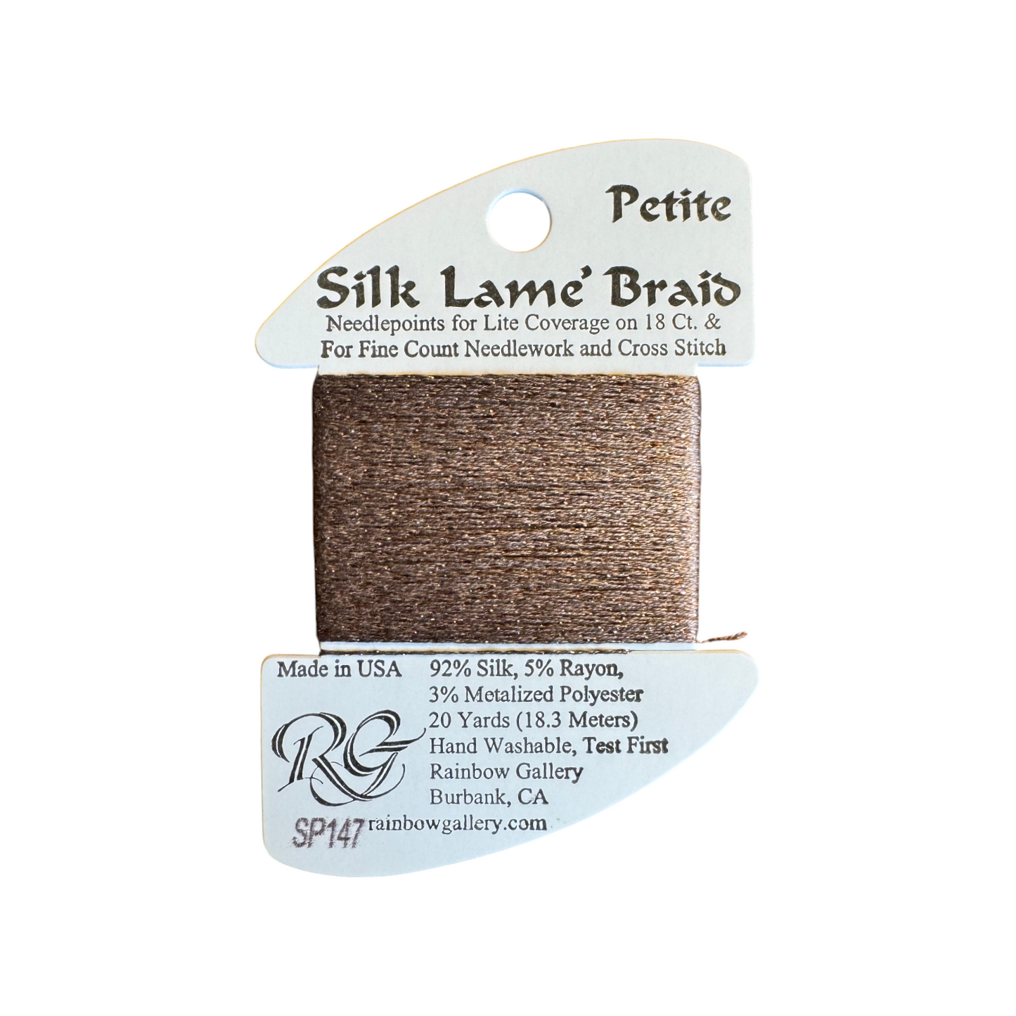 Silk Lame Braid Petite | SP147