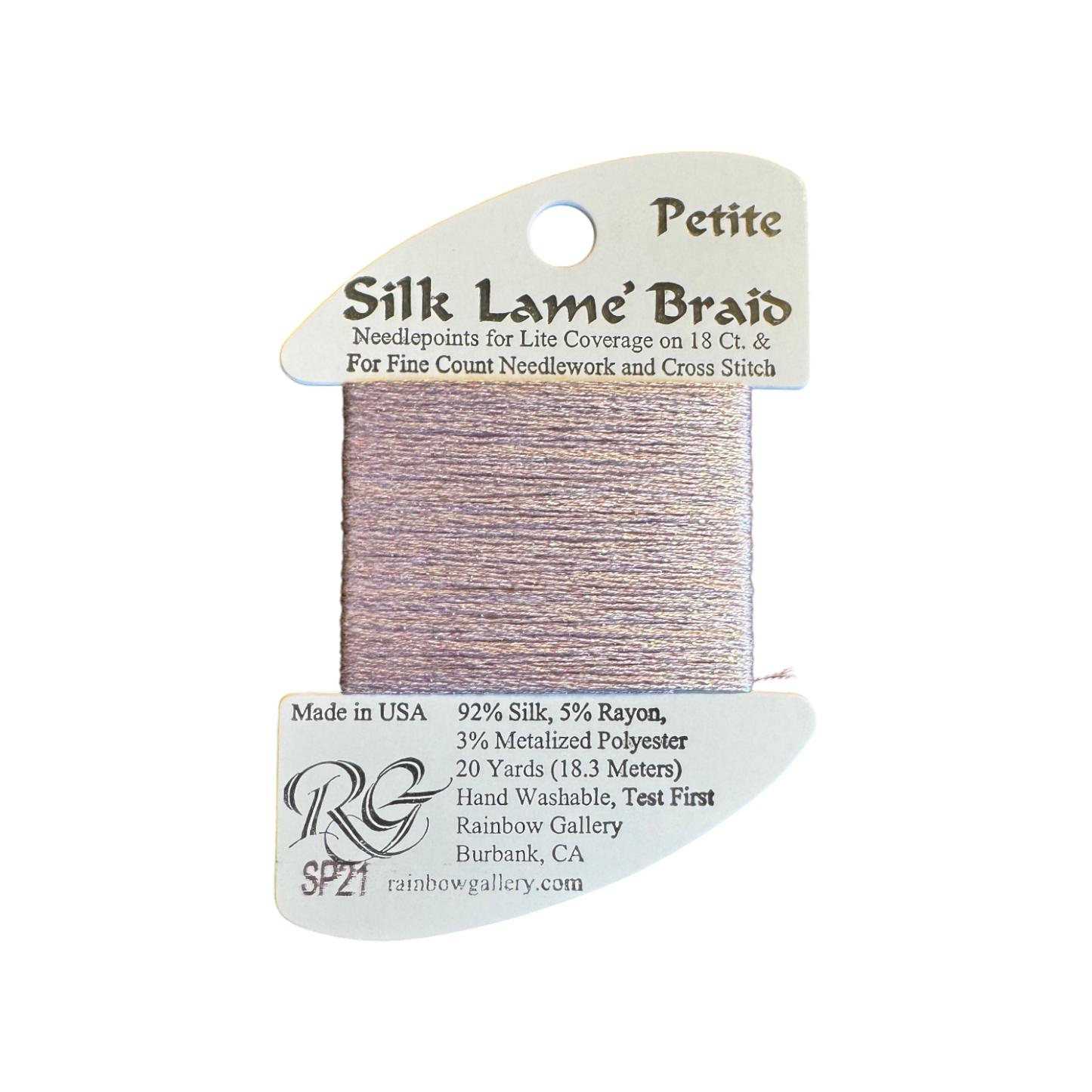 Silk Lame Braid Petite | SP21