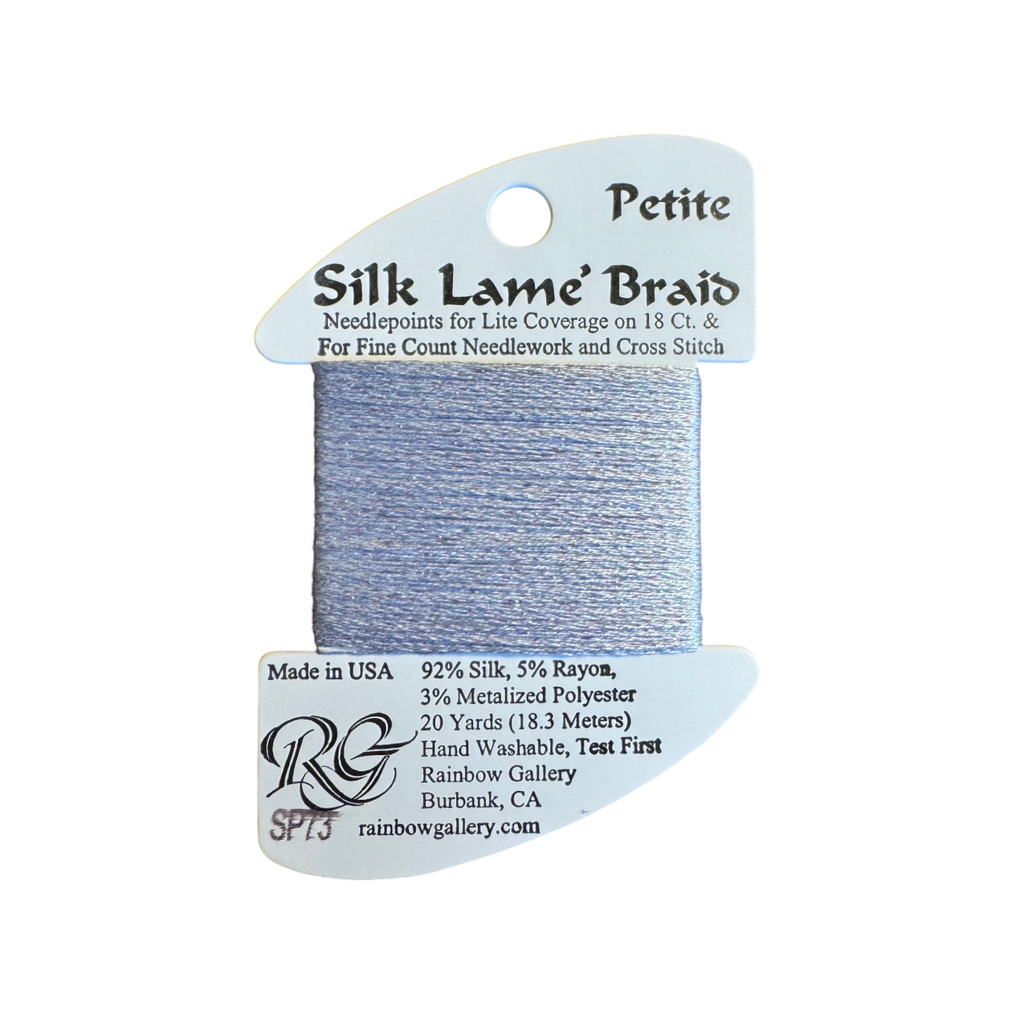 Silk Lame Braid Petite | SP73