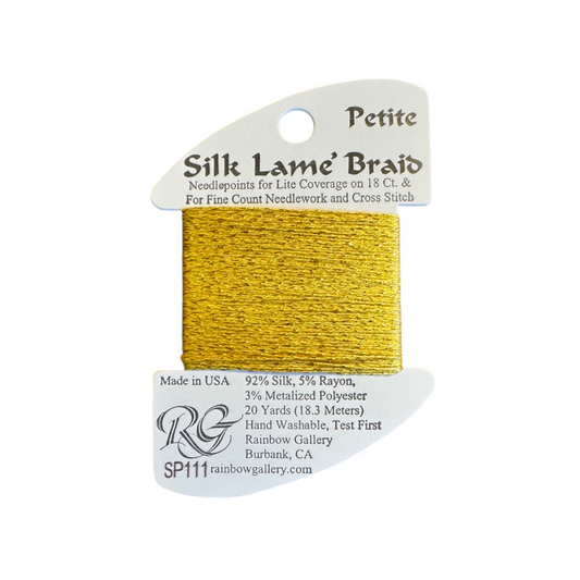 Silk Lame Braid Petite | SP111