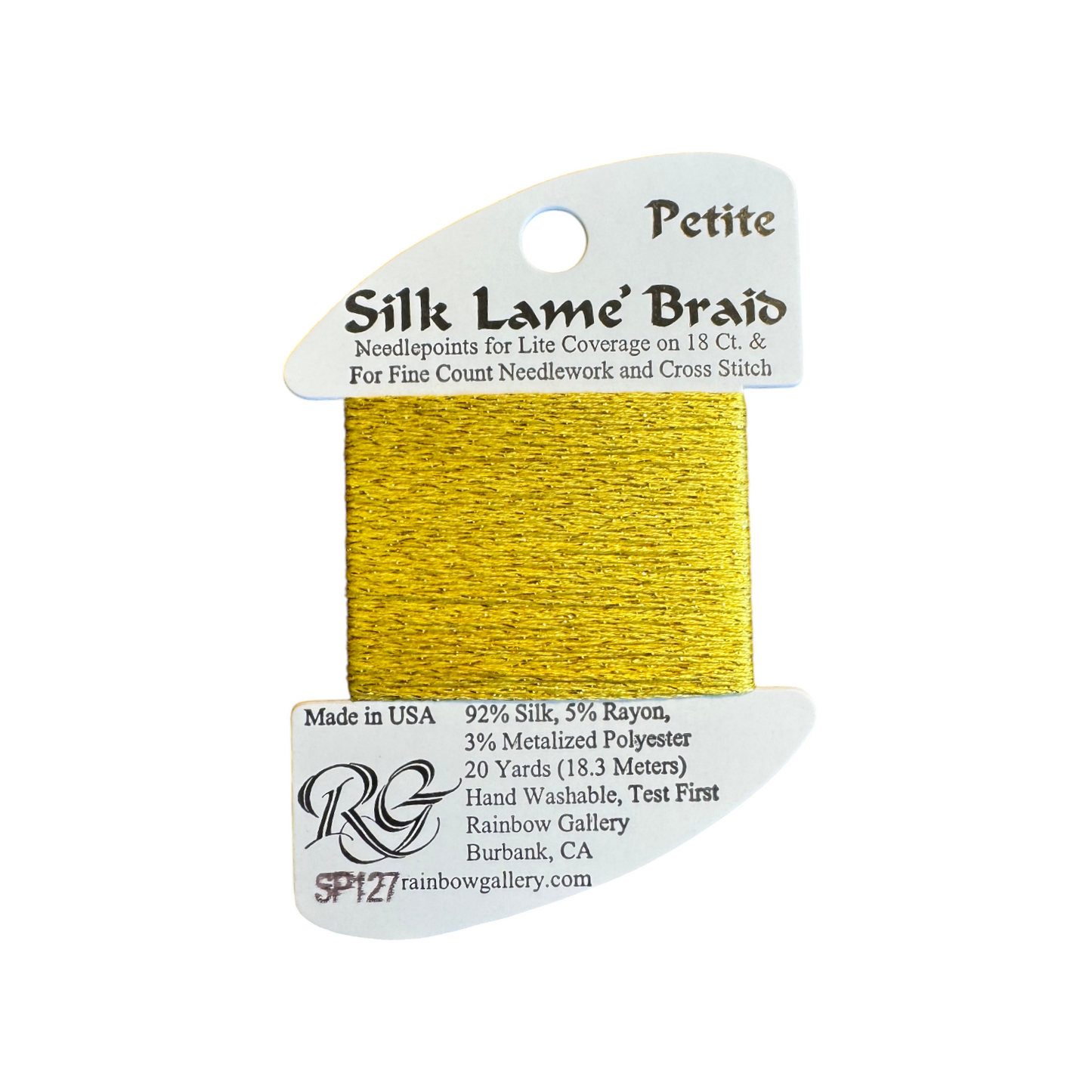 Silk Lame Braid Petite | SP127