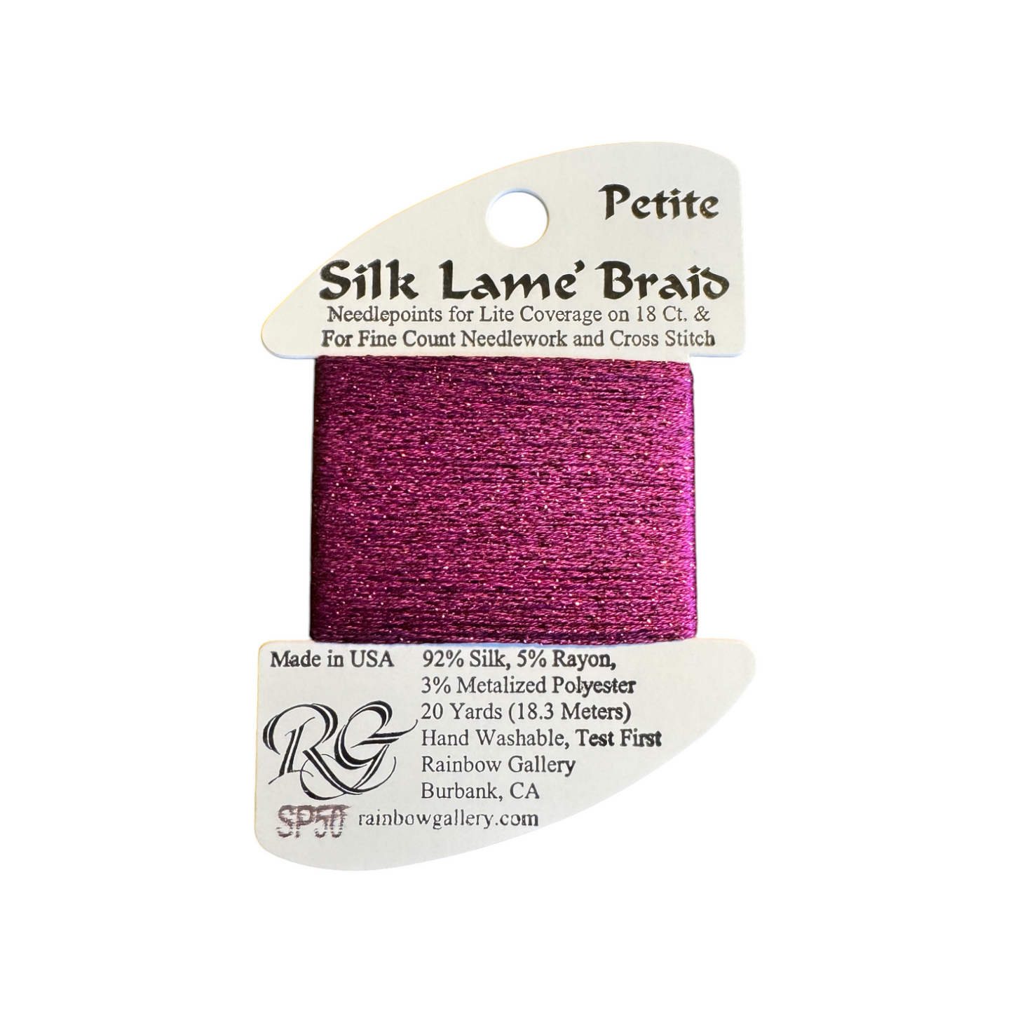 Silk Lame Braid Petite | SP50