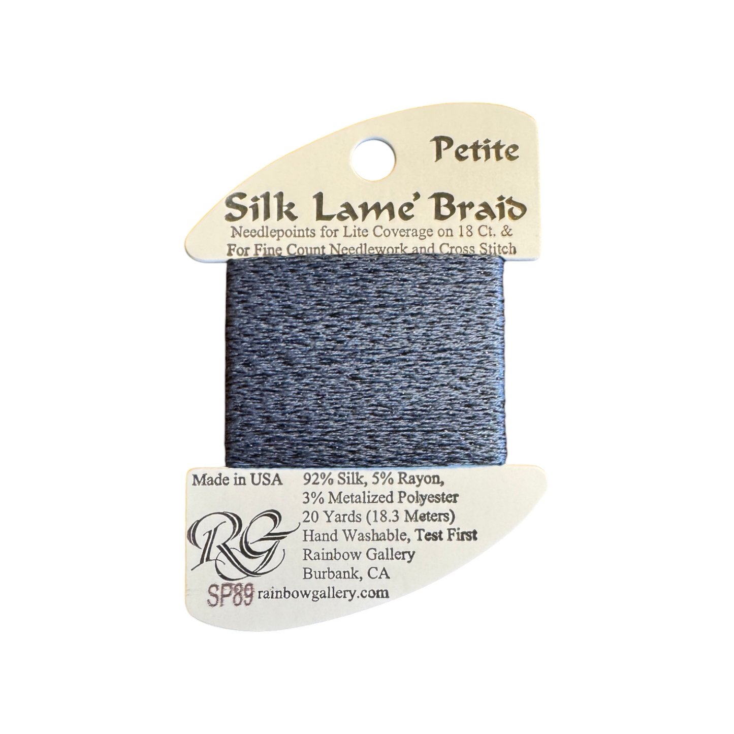 Silk Lame Braid Petite | SP89