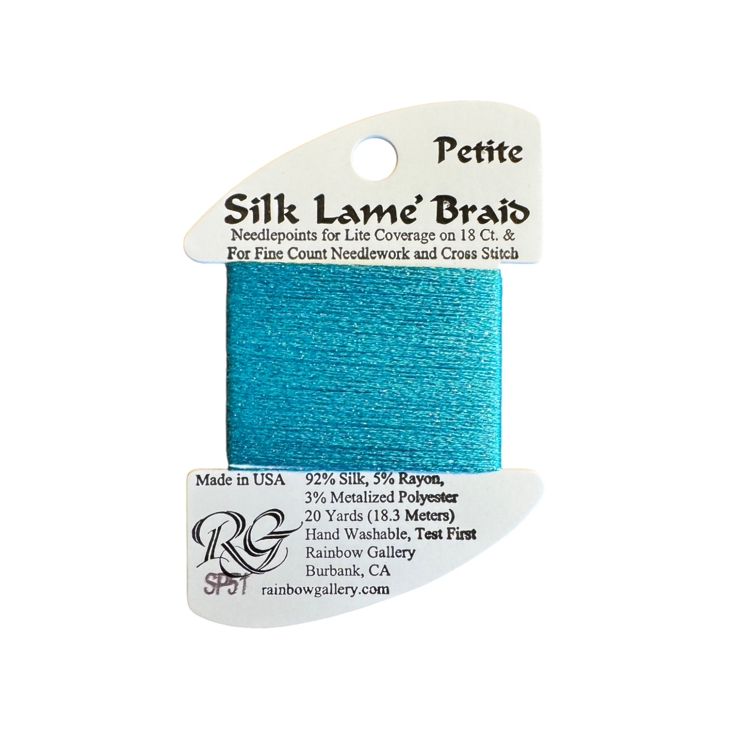 Silk Lame Braid Petite | SP51
