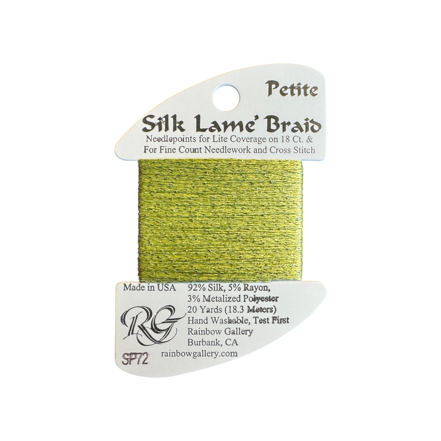 Silk Lame Braid Petite | SP72