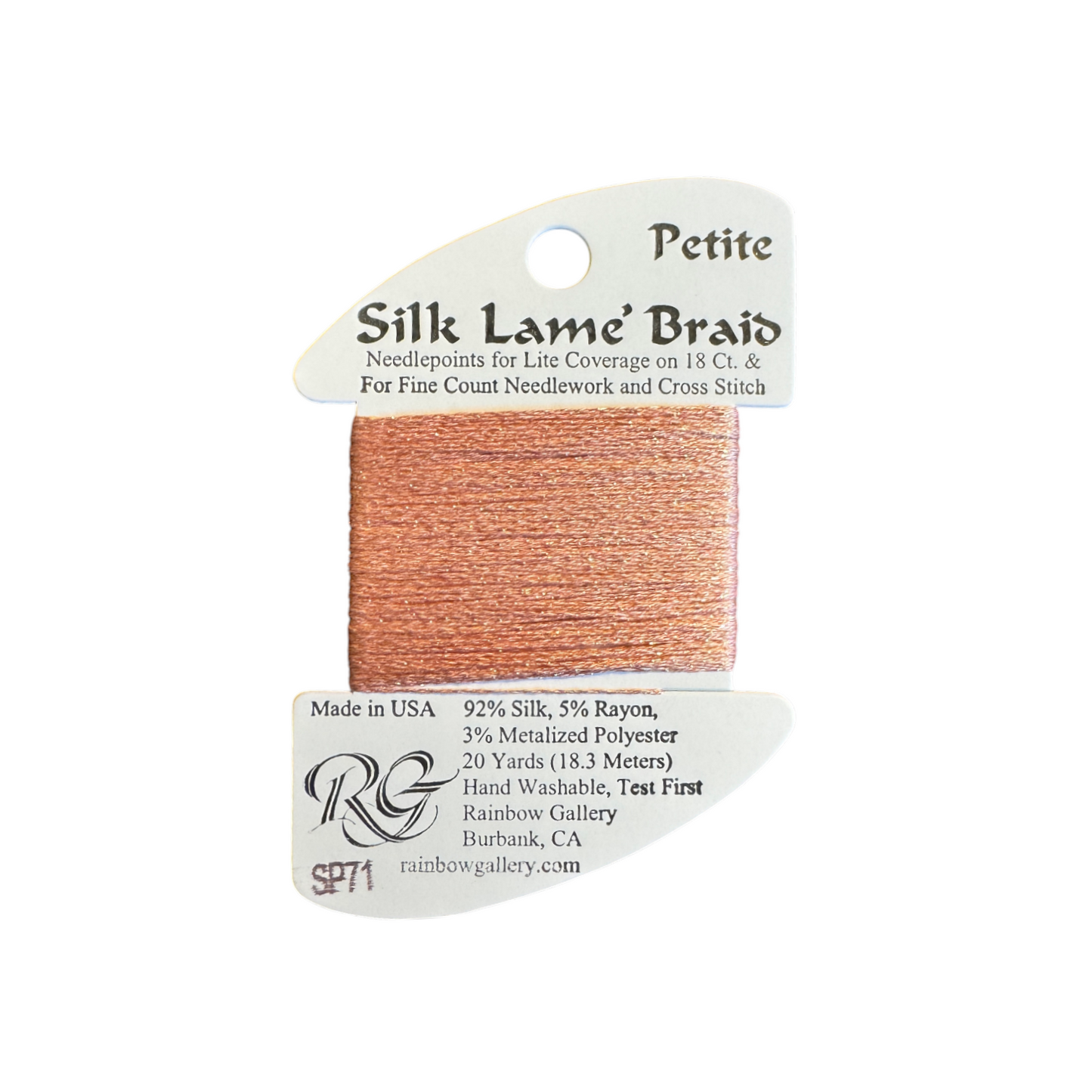 Silk Lame Braid Petite | SP71