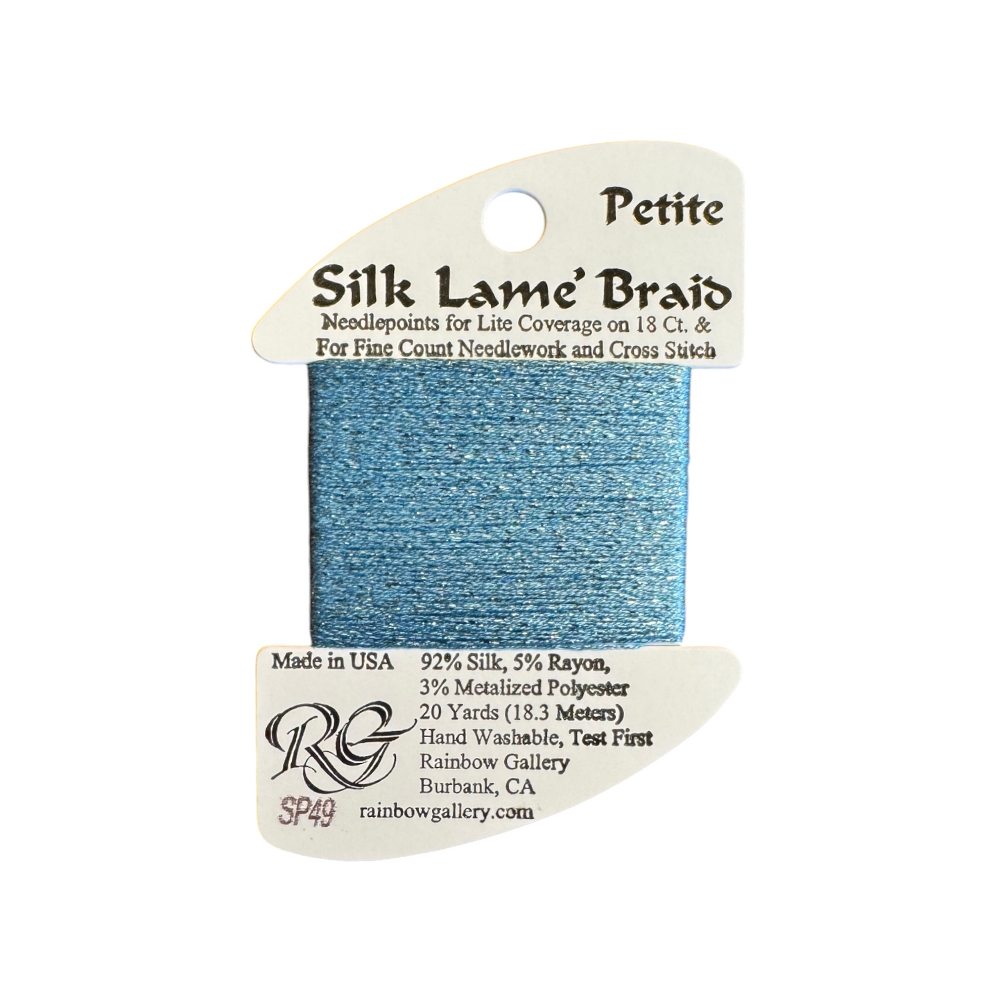Silk Lame Braid Petite | SP49