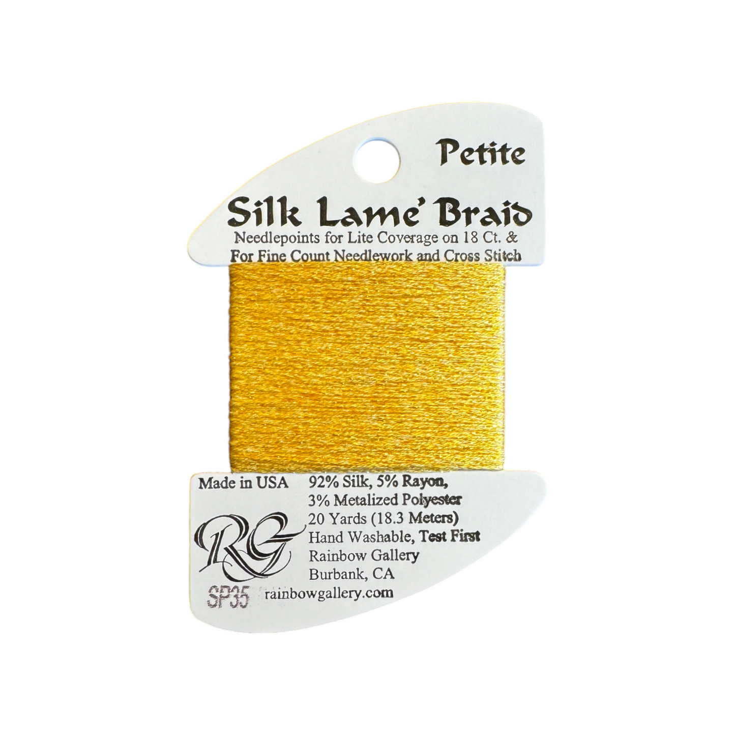 Silk Lame Braid Petite | SP35