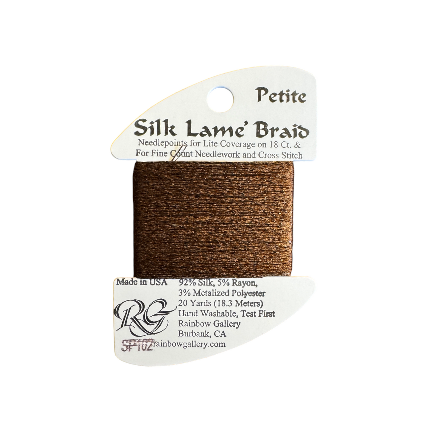Silk Lame Braid Petite | SP102