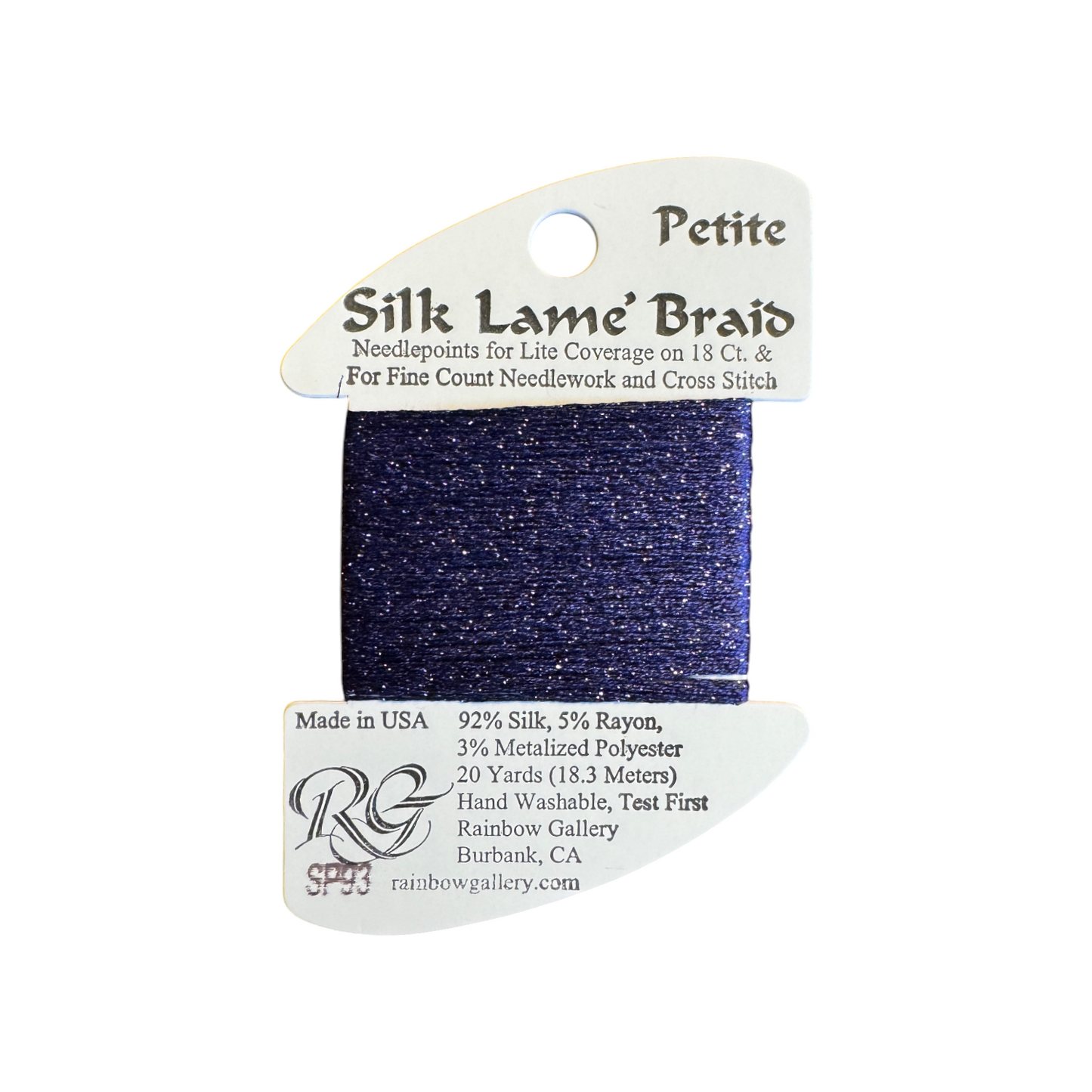 Silk Lame Braid Petite | SP93