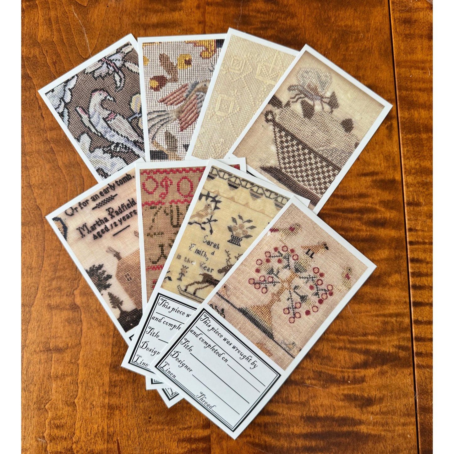 Kathy Barrick | Antique Samplers Needlework Labels
