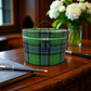 WinterBury Green Tartan Case | Scottish Thistle Sewing Set Pattern