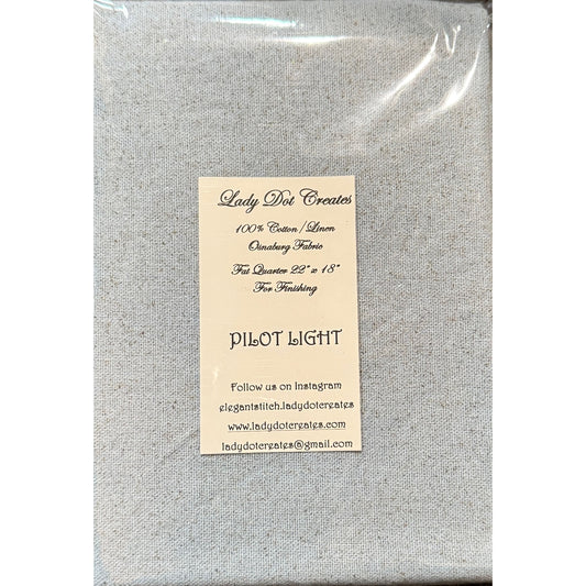 Lady Dot Creates | Hand-Dyed Osnaburg - Pilot Light