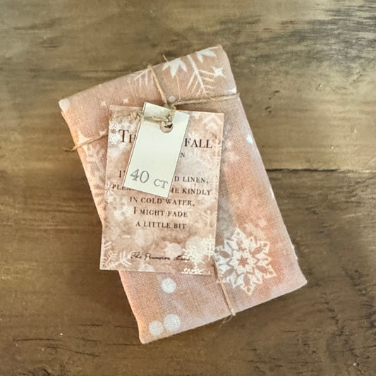 The Primitive Hare | 40 ct. The Snowfall Linen
