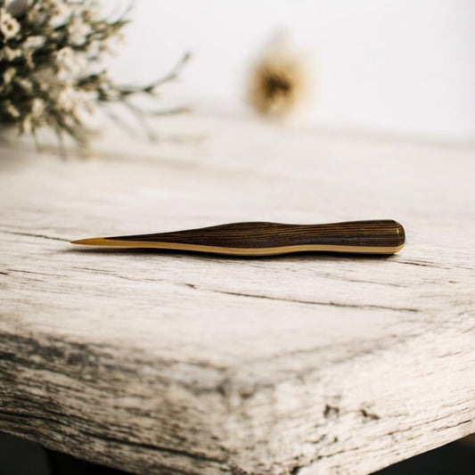 Hand-Turned Wood Laying Tool / Stiletto