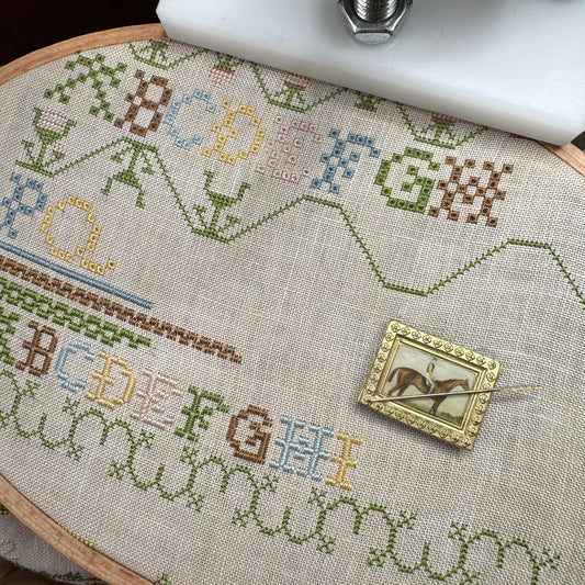 Hobby House Needleworks | Vintage Equine Needle Minder