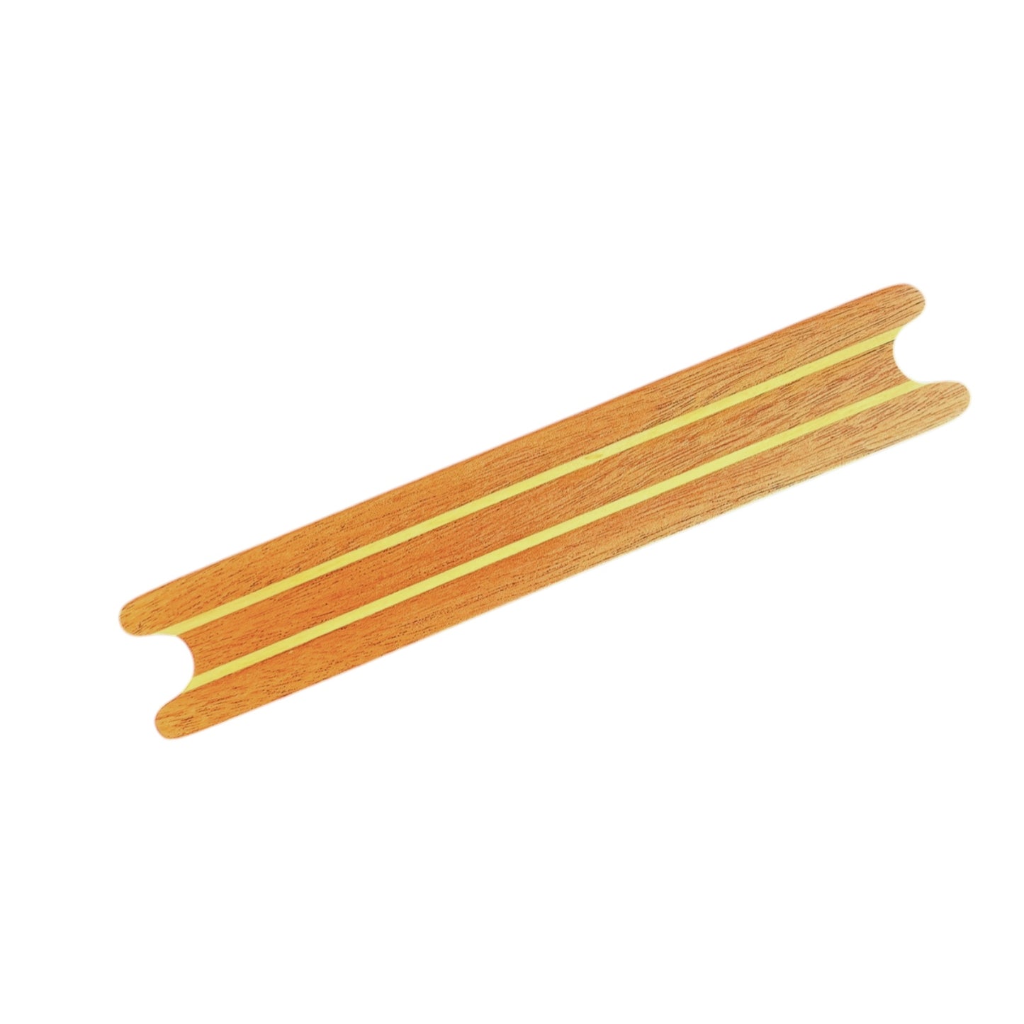 It's All About the Wood | Floss Winder 10" - African Mahogany, Yellowheart
