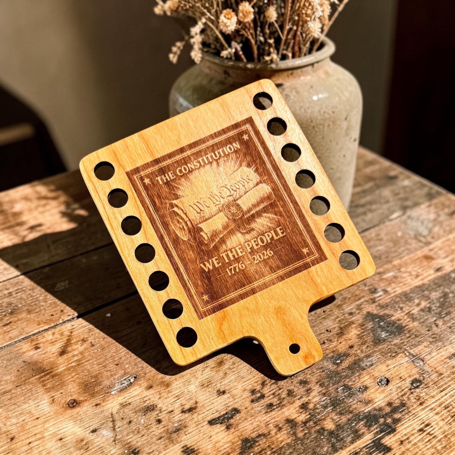 It's All About the Wood | Americana Paddle Thread Keep